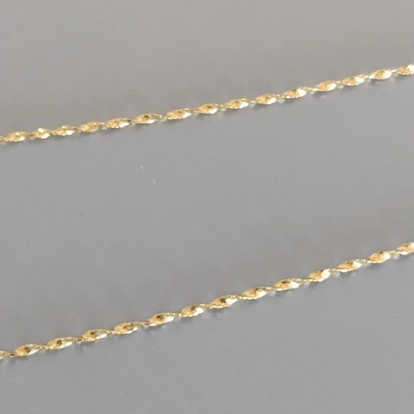Flash Sale!14 K yellow gold necklace - Picture 5 of 12